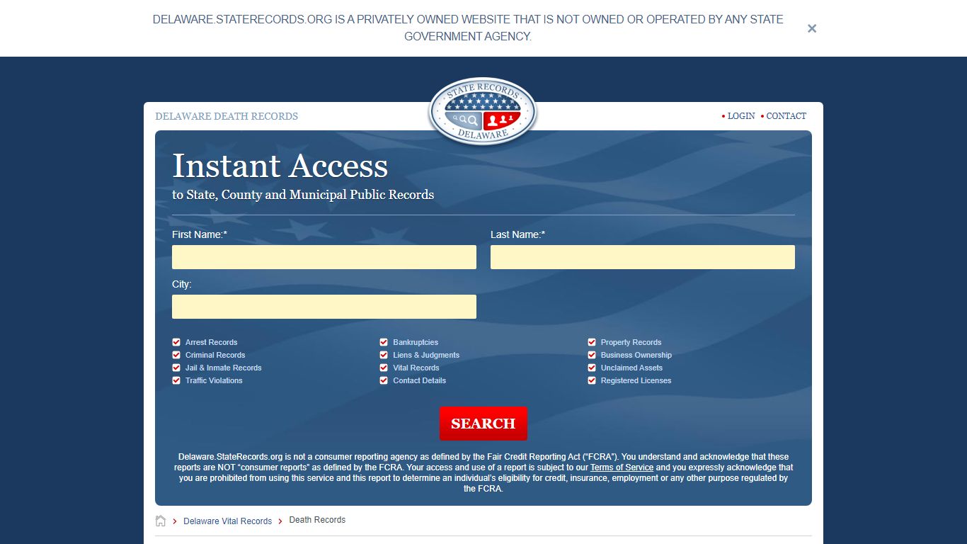 How to Find Delaware Death Records | StateRecords.org